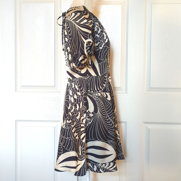 Ted Baker Faridda Printed Puff Sleeve Dress - Picture 9 of 10